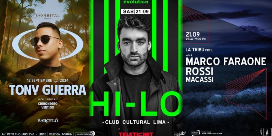 Eventos que no puedes perderte este mes de setiembre en Lima